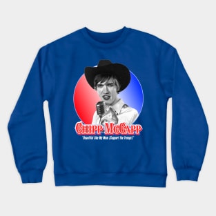 Chipp McCapp Parks and Rec Fan Art Crewneck Sweatshirt